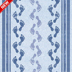 Доріжка-килимок  для лазні. сауни, туалету Dekomarin 65 cm