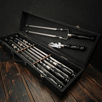 Набір шампурів в кейсі "Мінімал"