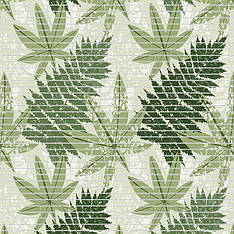 Зелена  вологостійка  доріжка для кухні та коридору на метраж ширина 65 см