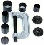 Знімач для втулок сайлентблоків Mar-Pol M66770, 30–80 мм, кейс, фото 2