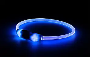 Happet нашийник (USB) світловий для собак 50 см (синій)