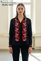 Заготовка для вишиванки Сорочка жіноча Харківщина пошита з рукавами ПСЖ 1013 "ТМ Магія візерунку"