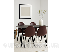 Стілець Нубук м'який  екошкіра, фото 4