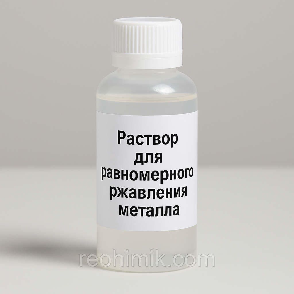 Засіб для декоративного іржавіння металу (імітація старого заліза) - 100мл