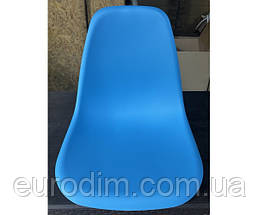 Стілець Тауер Вуд пластиковий блакитний, фото 4