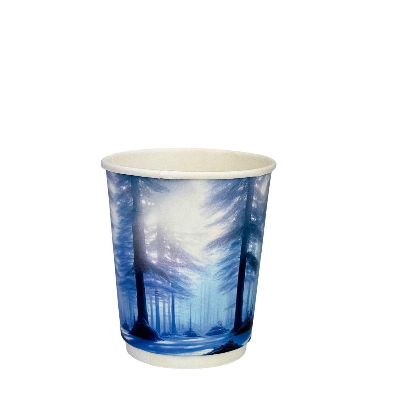 Двошаровий стакани "Обережно! Зігріває!" на 185 мл (25 шт/уп), фото 1