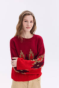 Джемпер "Аліса" (бордо,червоний)