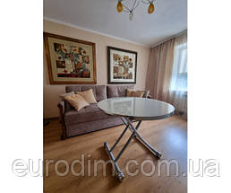 Стіл Тіно трансформер круглий д. 90 см, фото 4