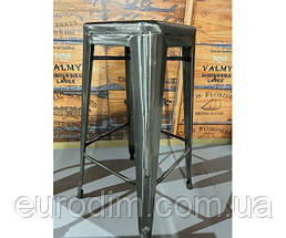 Стілець Толікс барний високий полірований, фото 3