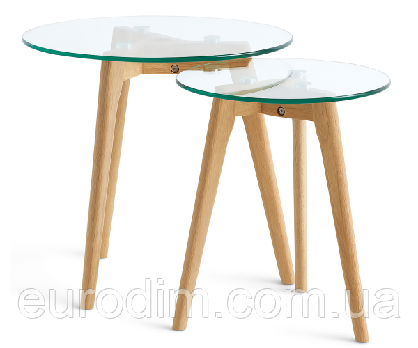 Комплект журнальних столиків Мілан