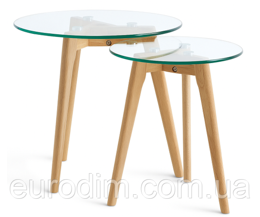 Комплект журнальних столиків Мілан, фото 1