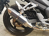 Akrapovic Карбоновий Вихлоп Прямотковий Глушник Мото Прямоток для Мотоциклу 37 см діаметр 38/51 мм Акропович, фото 9