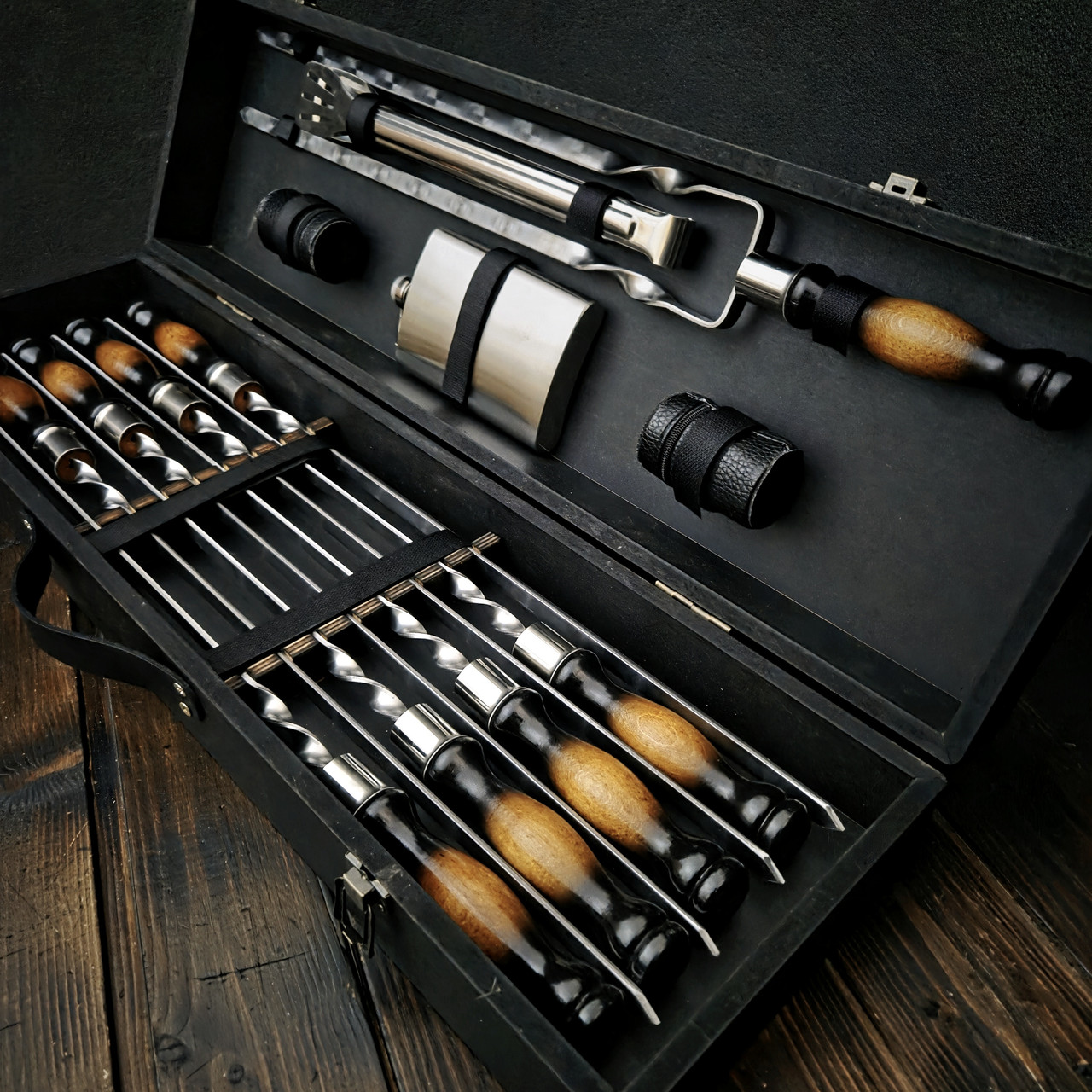 Набір шампурів у кейсі "Пікнік Люкс", фото 1