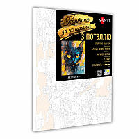 Полотно на підрамнику 40х50см Santi 955259 Містичний кіт поталь