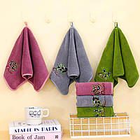 Набір кухонних серветок Оливка 6 шт. (мікрофібра), 50х25 см.(850)