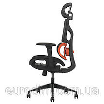 Крісло поворотне MARKUS чорна сітка/чорний каркас, фото 2