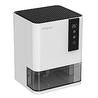 Компактный осушитель воздуха для ванной и дома 700 мл/24 ч evoair HIDRY, датчик влажности/температуры, 7-цветная подсветка