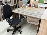Стіл письмовий / офісний 120*60 Дуб скам'янілий (ЕВОК), фото 2