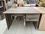 Стіл письмовий / офісний 120*60 Дуб скам'янілий (ЕВОК), фото 3