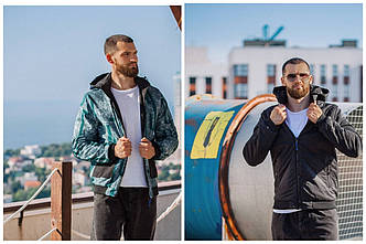 Куртка чоловіча двостороння на блискавці 045дг р.46-52 New