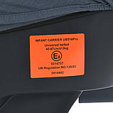 Дитяче автокрісло від 0 до 12 міс ( 40 см - 87 см ) El Camino ME 1186 i-KEEP Melange Rock Gray, автокрісло-переноска, фото 10