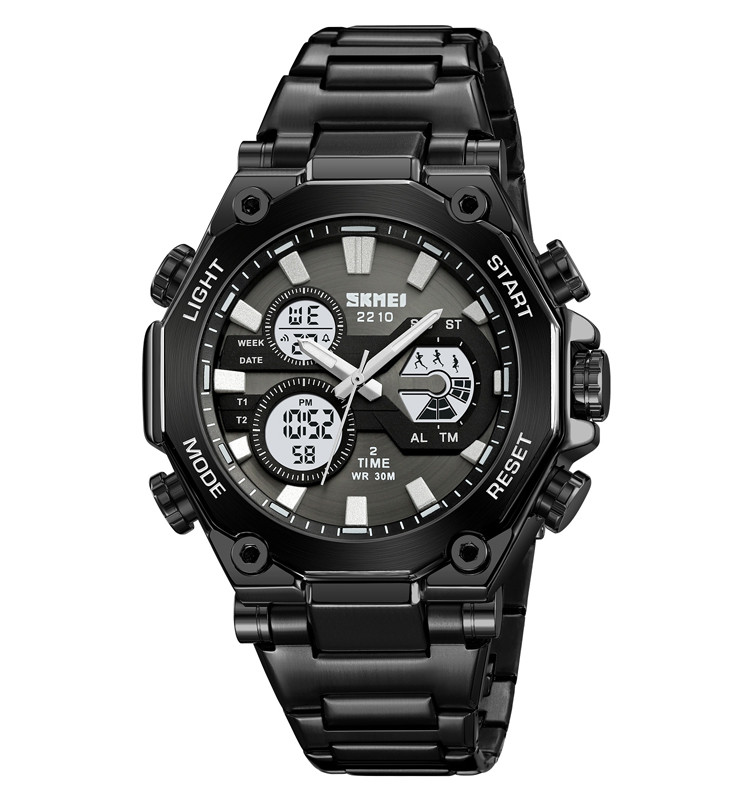 Чоловічий годинник Skmei 2210 чорний