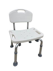 Стілець для душу FS7986L з спинкою для людей похилого віку та пацієнтів