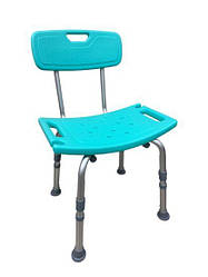 Стілець зі спинкою для душу FS7987L для купання пацієнтів людей похилого віку
