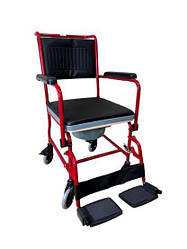 Пересувне санітарне крісло-каталка FS692 для пацієнтів та літніх людей