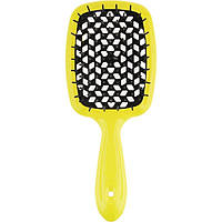 Щітка для волосся Janeke Superbrush Жовтий з чорним