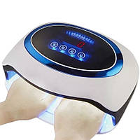 Синя лампа професійна SUN C1 Plus на дві руки, для сушіння нігтів, 150 Вт.