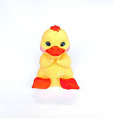 Прикраса для торта з шоколадної глазурі Каченя велике 3D