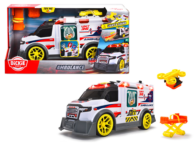 Машинка Швидка допомога з ношами та дроном Dickie Toys 3307003, фото 1