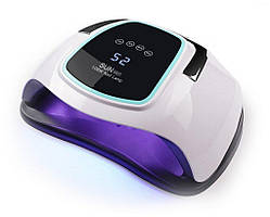 Зелена професійна UV/LED-лампа на дві руки Sun BQ6-T для сушіння нігтів, 108 Вт.