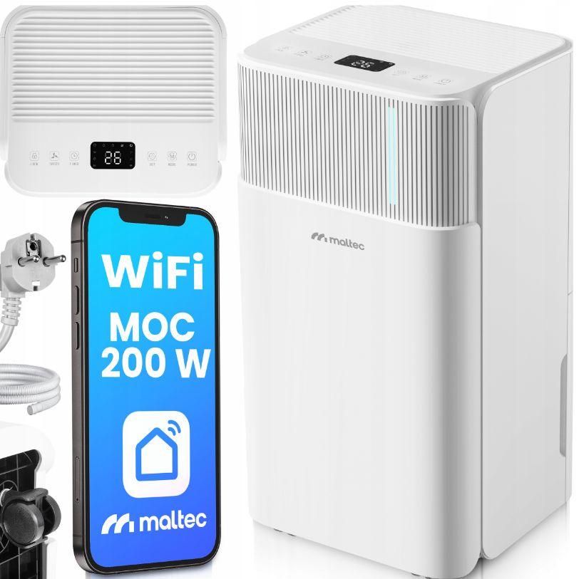 Осушувач повітря MalTec DH-12300 200Вт, 12л/24год (Польща), фото 1
