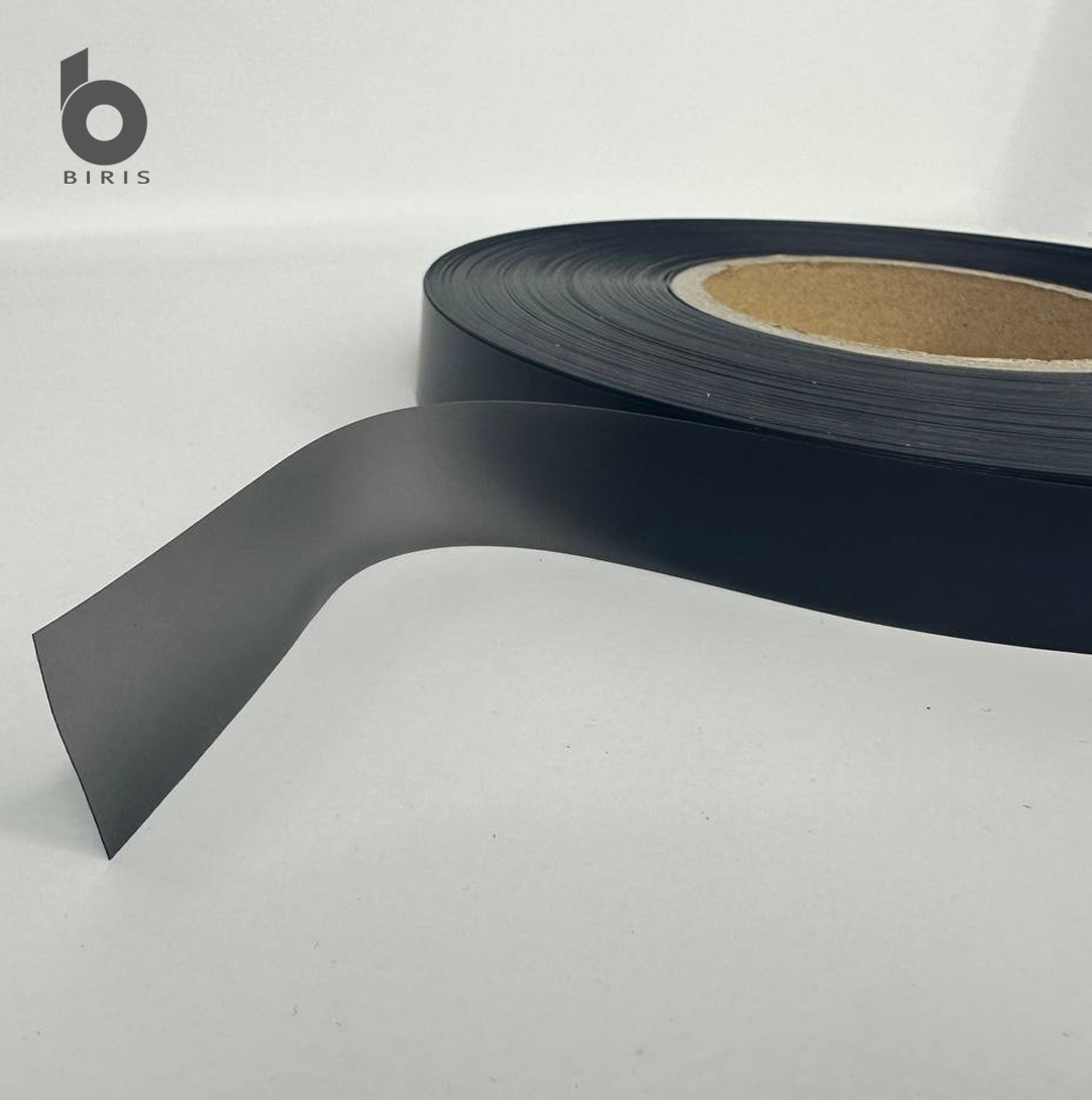 Стрічка силіконова чорна напівпрозора 20мм х 100м, фото 1