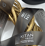 Стрічка силіконова чорна напівпрозора 20мм х 100м, фото 5