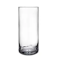 Ваза скляна циліндр (d-16см/h-38см)