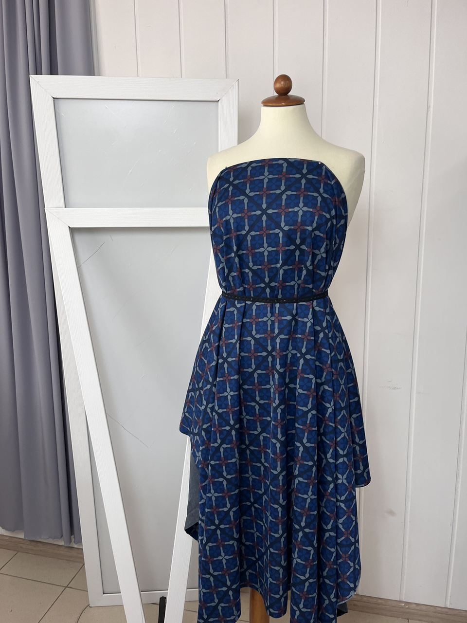 Французький трикотаж Ромби, фото 1