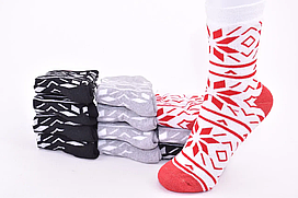 Шкарпетки жіночі з орнаментом ШЕРСТЬ бавовни (Арт. MEM42702), Арт.66739