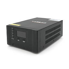 ДБЖ із правильною синусоїдою Patriot NB50112 (500 Вт), 12 В, струм заряду до 15 А, під зовнішній АКБ (AGM/Gel), РК-дисплей, Q2, фото 3