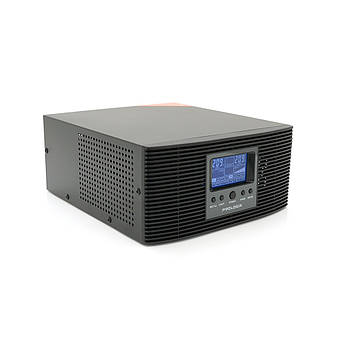 ДБЖ Prologix ВА1000-12 (800 Вт), під зовнішній АКБ 12 V (LiFePo4/GEL/AGM), струм заряду 10/20A, фото 1