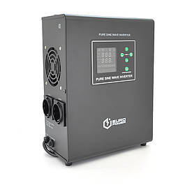 ДБЖ з правильною синусоїдою Europower EPWM-MPS-2000/24(1400 Вт) 5/10/15/20/30А, під зовнішню АКБ 24В(AGM/GEL/LFP ), кріплення на