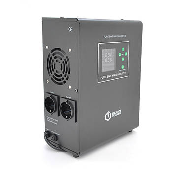 ДБЖ з правильною синусоїдою Europower EPWM-MPS-1500/24 (1050 Вт) 5/10/15/20А, під зовнішню АКБ 24В (AGM/GEL/LFP), кріплення на, фото 1