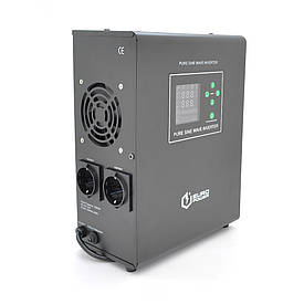 ДБЖ з правильною синусоїдою Europower EPWM-MPS-1500/24 (1050 Вт) 5/10/15/20А, під зовнішню АКБ 24В (AGM/GEL/LFP), кріплення на