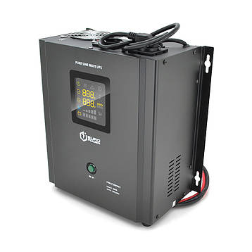 ДБЖ з правильною синусоїдою Europower PSW-EP2000WM24 (1400 Вт)20А, настінний, під зовнішню АКБ 24В, Q1 9,7 кг (300х335х170), фото 1