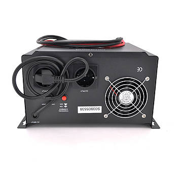 ДБЖ з правильною синусоїдою Europower PSW-EP2000WM24 (1400 Вт)20А, настінний, під зовнішню АКБ 24В, Q1 9,7 кг (300х335х170), фото 2