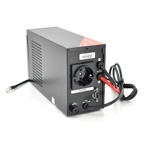 ДБЖ з правильною синусоїдою RITAR RTSW-500 LCD, 12В, під зовнішній АКБ, Q4 (320*132*210) 4,2 кг (260*85*140), фото 2