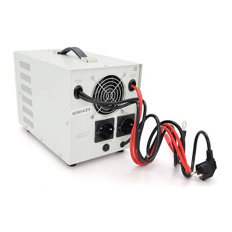 ДБЖ з правильною синусоїдою Europower EP-MPS-1500/12 (1050 Вт) 5/10/15/20/30А, під зовнішню АКБ 12В (AGM/GEL/LFP ), Q1, фото 2