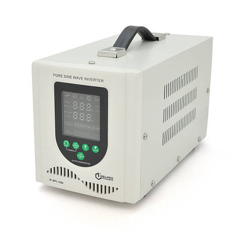 ИБП с правильной синусоидой Europower EP-MPS-1000/12 (700 Вт) 5/10/15/20А, под внешнюю АКБ 12В (AGM/GEL/LFP ) , Q2 (350*230*190), фото 1